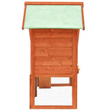 NNEDPE Rabbit Hutch 140x63x120 Cm Solid Firwood