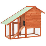 NNEDPE Rabbit Hutch 140x63x120 Cm Solid Firwood