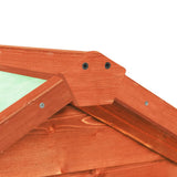 NNEDPE Rabbit Hutch 140x63x120 Cm Solid Firwood