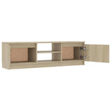 NNEVL TV Cabinet Sonoma Oak 120x30x35.5 cm Chipboard