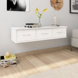 NNEVL Wall-mounted Drawer Shelf White 88x26x18.5 cm Engineered Wood