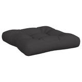 NNEVL Pallet Cushions 2 pcs Black Fabric