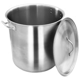 NNEVL Stock Pot 98 L 50x50 cm Stainless Steel
