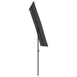 NNEVL Outdoor Parasol with Aluminium Pole 180x110 cm Anthracite