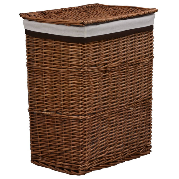 NNEVL Laundry Basket Brown Willow