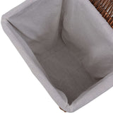NNEVL Laundry Basket Brown Willow