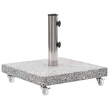 NNEVL Parasol Base Granite 30 kg Square Grey