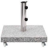 NNEVL Parasol Base Granite 30 kg Square Grey