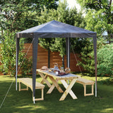 NNEVL Professional Party Tent 2x2 m Anthracite
