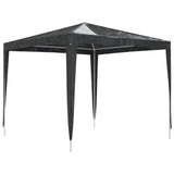 NNEVL Professional Party Tent 2.5x2.5 m Anthracite 90 g/m²