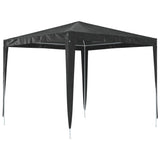 NNEVL Professional Party Tent 2.5x2.5 m Anthracite 90 g/m²