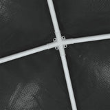 NNEVL Professional Party Tent 2.5x2.5 m Anthracite 90 g/m²