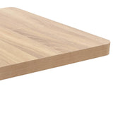 NNEVL Bistro Table Light Brown 60x60 cm MDF