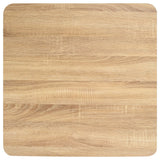 NNEVL Bistro Table Light Brown 60x60 cm MDF