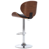 NNEVL Bar Stool Black Faux Leather