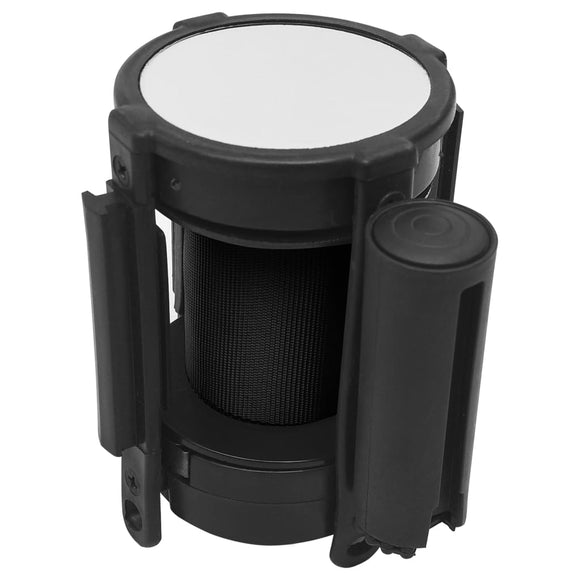 NNEVL Retractable Belt Barrier 200 cm Black