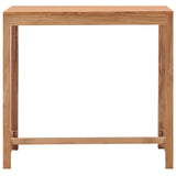 NNEVL Garden Bar Table 110x60x105 cm Solid Teak Wood