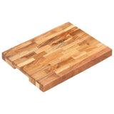 NNEVL Chopping Board 40x30x4 cm Solid Acacia Wood