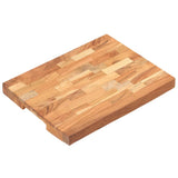 NNEVL Chopping Board 40x30x4 cm Solid Acacia Wood
