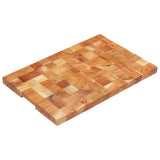 NNEVL Chopping Board 60x40x3.8 cm Solid Acacia Wood