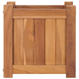 NNEVL Raised Bed 30x30x30 cm Solid Teak Wood