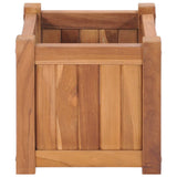 NNEVL Raised Bed 30x30x30 cm Solid Teak Wood
