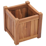NNEVL Raised Bed 30x30x30 cm Solid Teak Wood