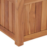 NNEVL Raised Bed 30x30x30 cm Solid Teak Wood