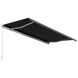 NNEVL Manual Retractable Awning 500x300 cm Anthracite