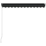 NNEVL Manual Retractable Awning 300x250 cm Anthracite