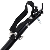 NNEVL 2-in-1 Pet Bike Trailer and Jogging Stroller Yellow and Black