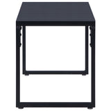 NNEVL Garden Bench 120.5 cm PS Board Black