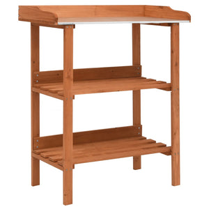 NNEVL Plant Stand 76x37x89 cm Firwood