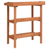 NNEVL Plant Stand 76x37x89 cm Firwood