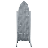 NNEVL Trellis Fence Solid Firwood 1.8x1 m Grey