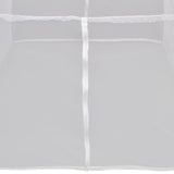NNEVL Camping Tent 200x180x150 cm Fiberglass White
