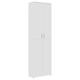 NNEVL Hallway Wardrobe White 55x25x189 cm Engineered Wood