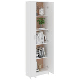 NNEVL Hallway Wardrobe White 55x25x189 cm Engineered Wood