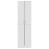 NNEVL Hallway Wardrobe White 55x25x189 cm Engineered Wood