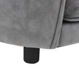 NNEDPE Dog Sofa Grey 69x49x40 Cm Plush