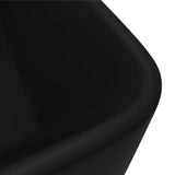NNEVL Luxury Wash Basin Matt Black 41x30x12 cm Ceramic