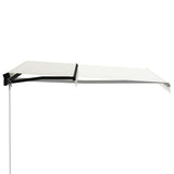NNEVL Manual Retractable Awning 300x250 cm Cream