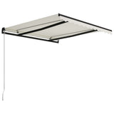 NNEVL Manual Retractable Awning 300x250 cm Cream