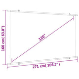 NNEVL Projection Screen 120- 16:9