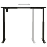 NNEDPE Electric Motorised Standing Desk Frame Height Adjustable Black