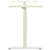 NNEDPE Manual Height Adjustable Standing Desk Frame Hand Crank White