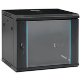 NNEVL 9U Wall Mounted Network Cabinet 19- IP20 600x450x510 mm