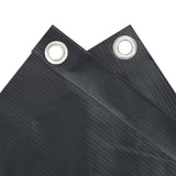 NNEVL Balcony Screen Anthracite 90x500 cm Oxford Fabric