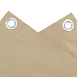 NNEVL Balcony Screen Beige 120x300 cm Oxford Fabric