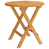 NNEVL Bistro Table Ø46x47 cm Solid Wood Acacia
